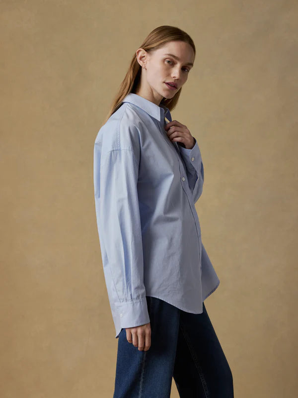 Faherty Coastal Poplin Relaxed Shirt