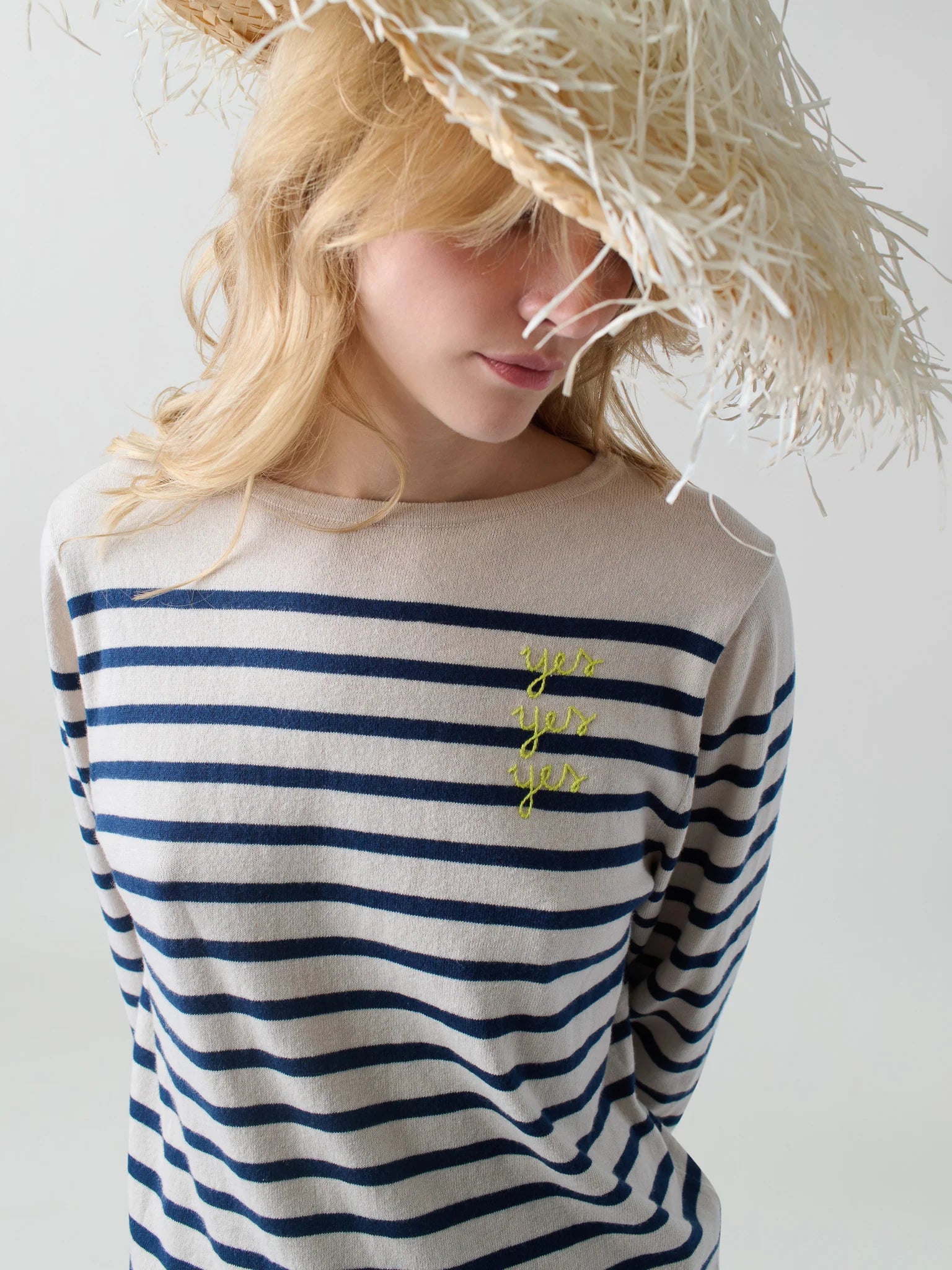 Lingua Franca Yes/No Boatneck