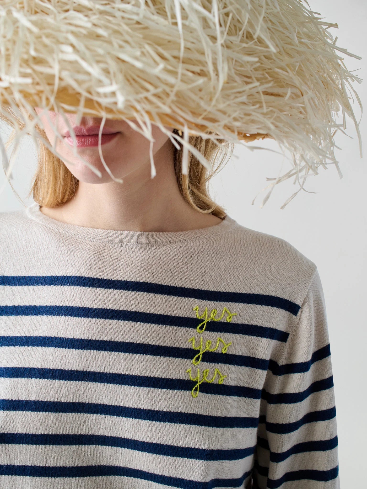 Lingua Franca Yes/No Boatneck