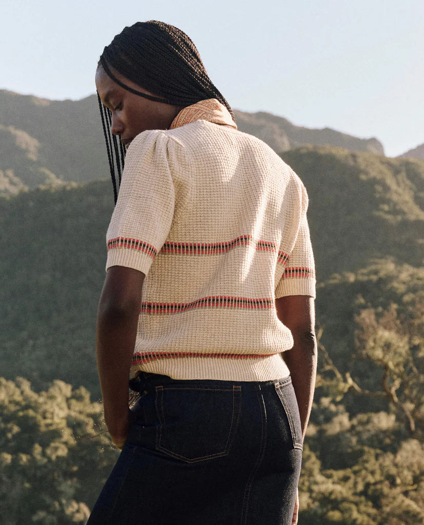 THE GREAT. The Puff Sleeve Pullover