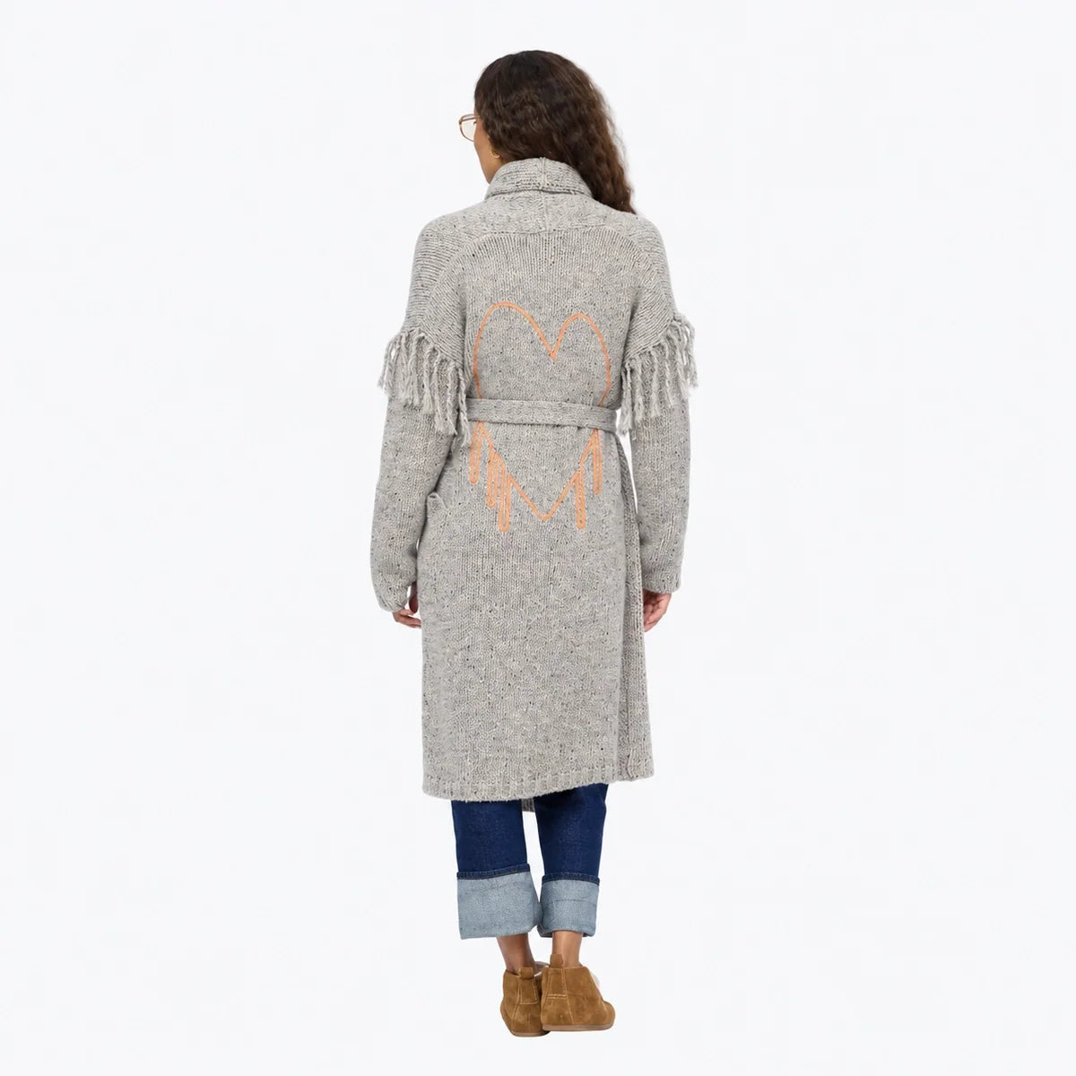 Kerri Rosenthal Cali Fringe Cardigan