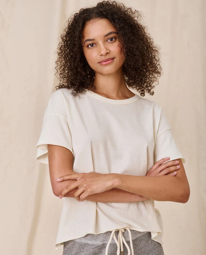 THE GREAT. Crop Tee