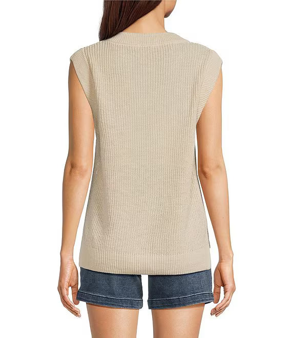 Faherty Miramar Linen Sweater Tank