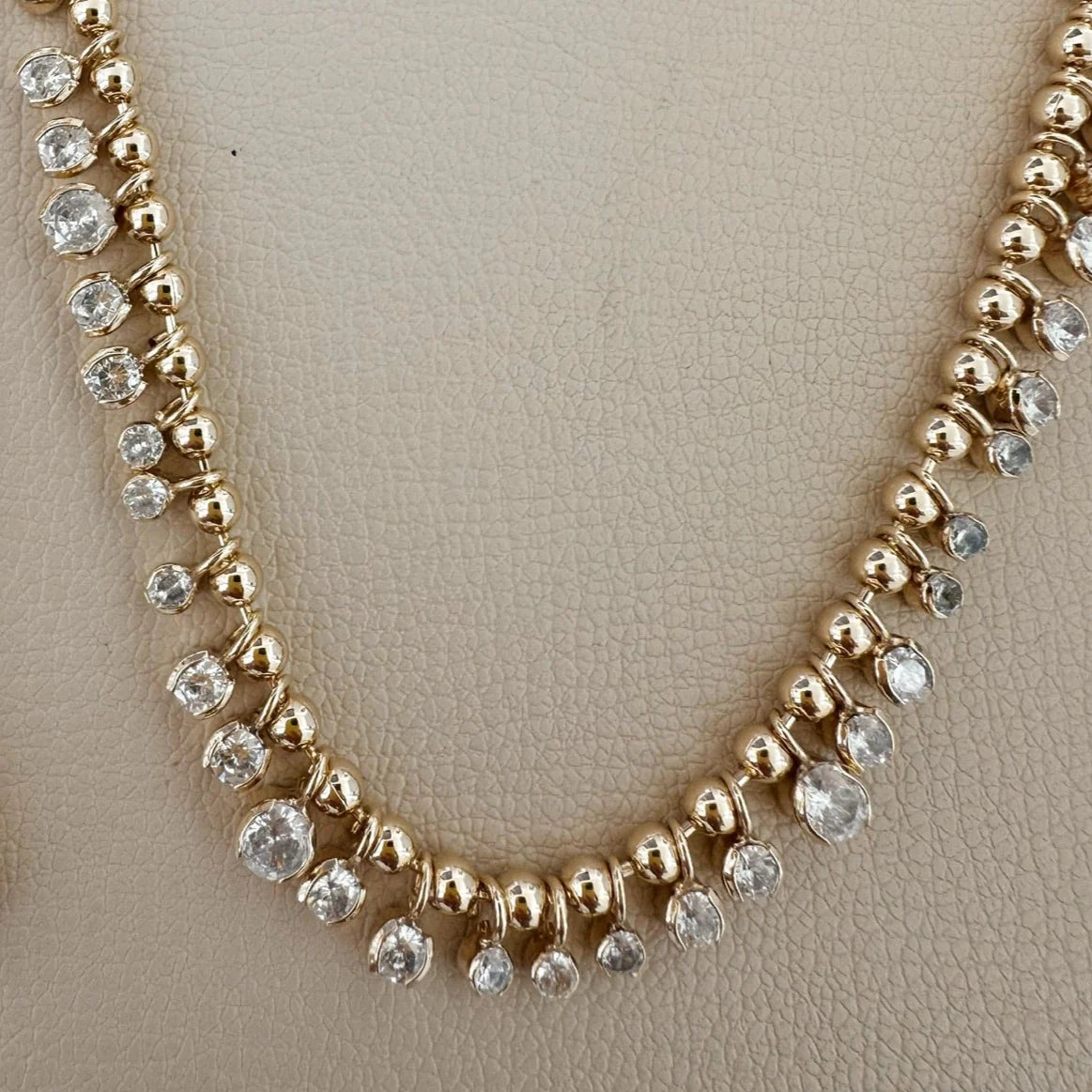 Alexa Leigh Crystal Drop Necklace