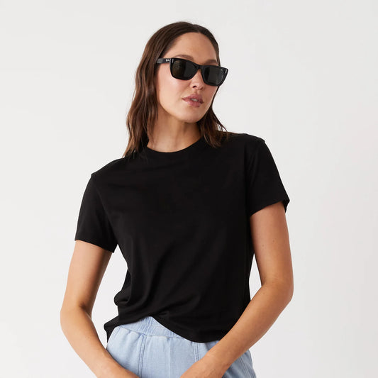 MONROW Basic Crew Neck Tee