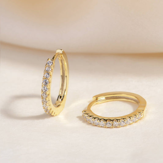 Everly Hoops: Gold