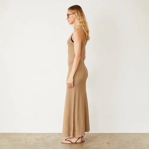 MONROW Mesh Maxi Dress