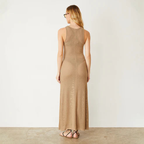 MONROW Mesh Maxi Dress