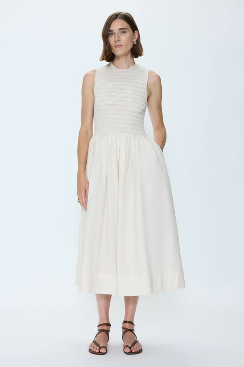 Pistola Gladys Smocked Bodice Dress