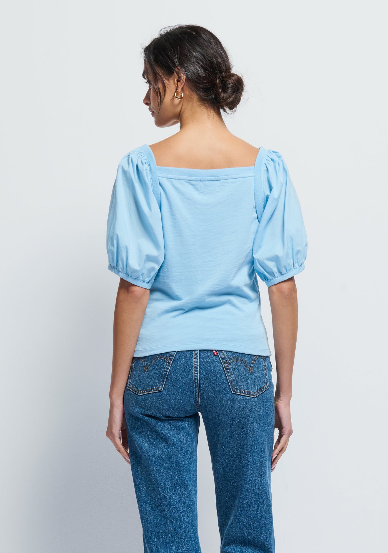 Nation LTD Naya Puff Sleeve Top