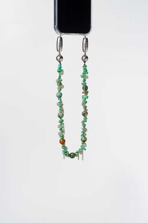 Ossa Stone and Fringe Wristlet