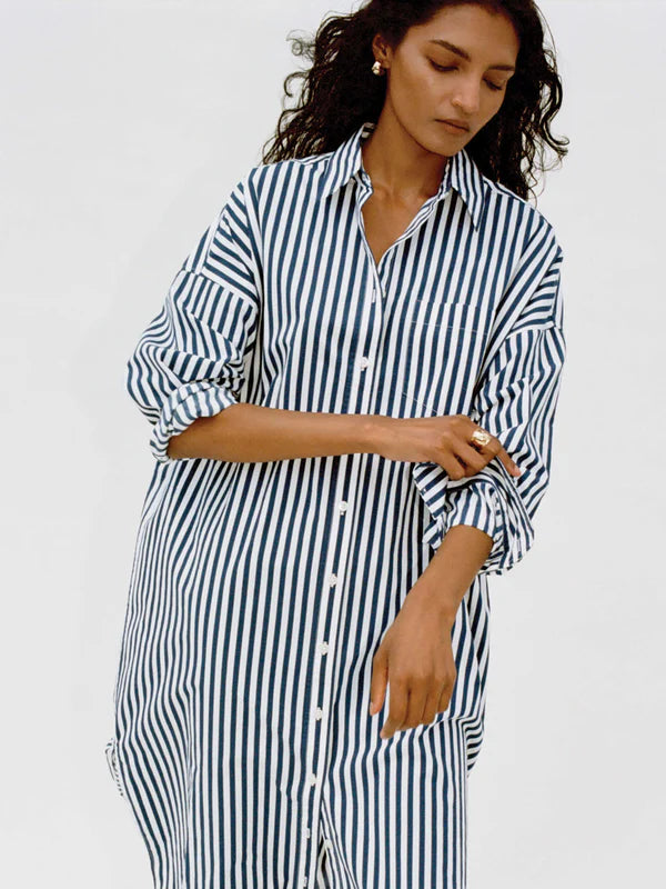 Faherty Coastal Poplin Rio Shirtdress