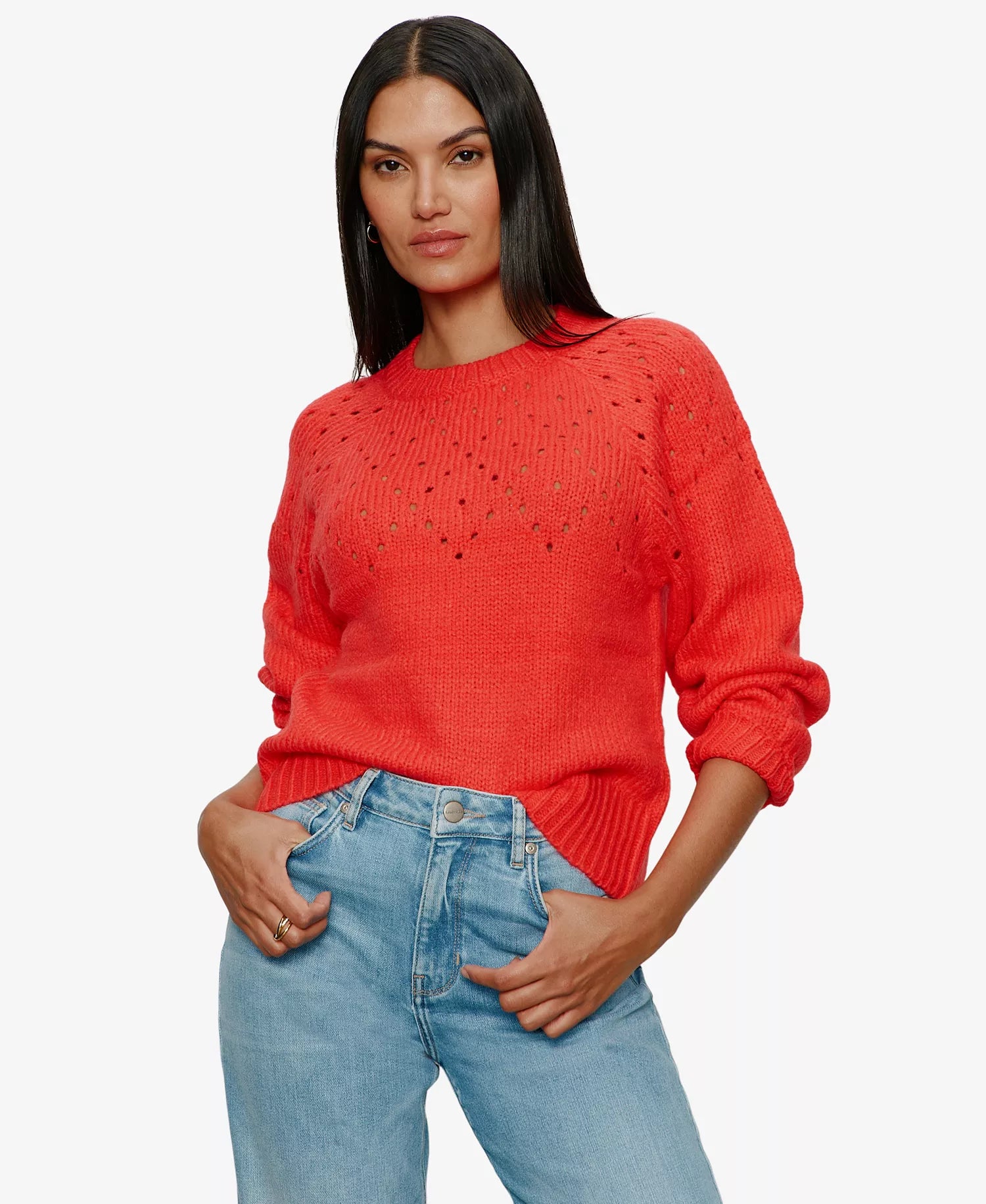 Sanctuary Femme Openwork Sweater
