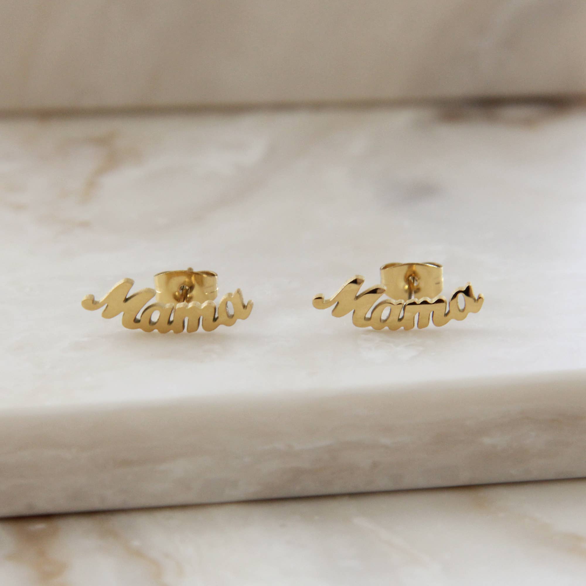 Mama Studs - Gold