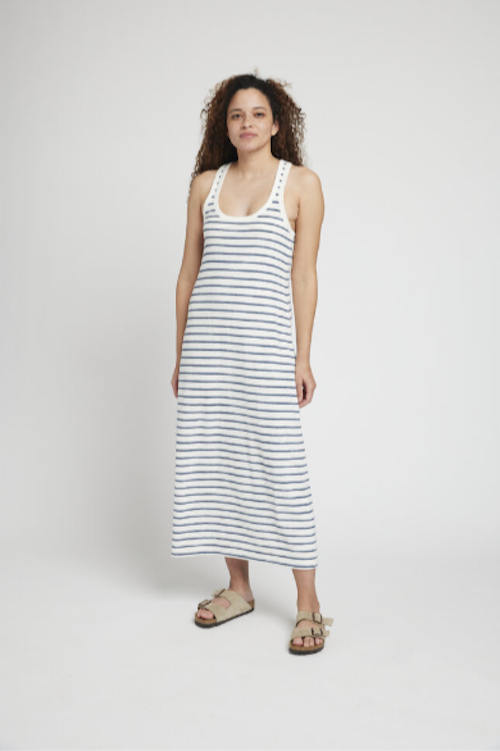 Faherty Cabana Towel Terry Dress