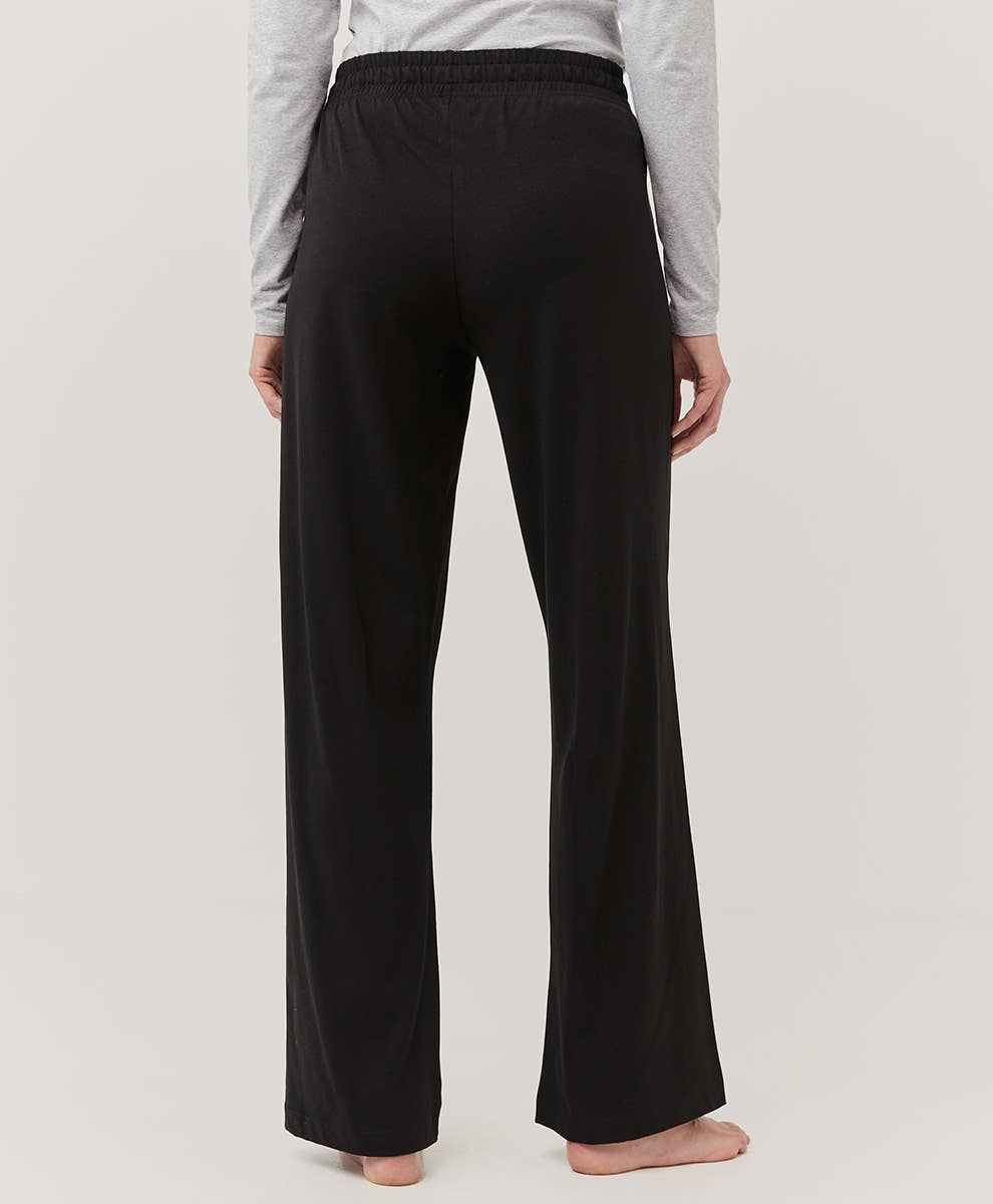 Women’s Cool Stretch Lounge Pant: Black / X-Large