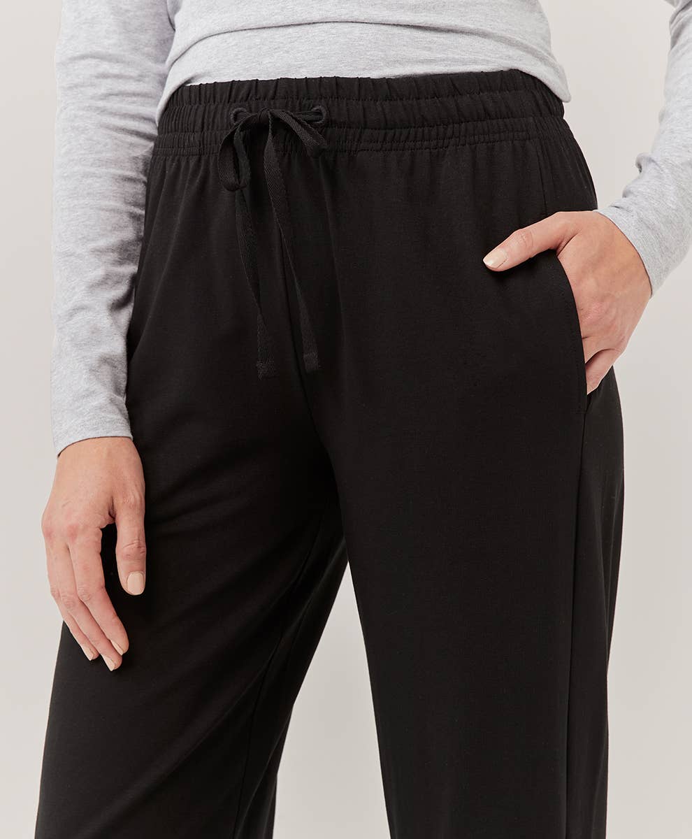 Women’s Cool Stretch Lounge Pant: Black / Medium
