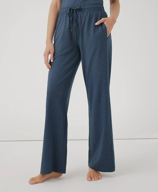 Women's Cool Stretch Lounge Pant: French Navy Heather / Small
