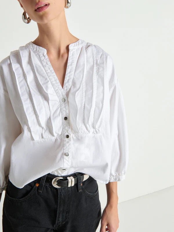 Nation Amelia Ruffle Shirt