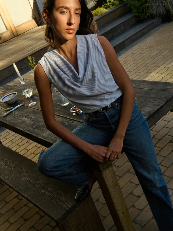 Nation Cille Cowl Neck Tank