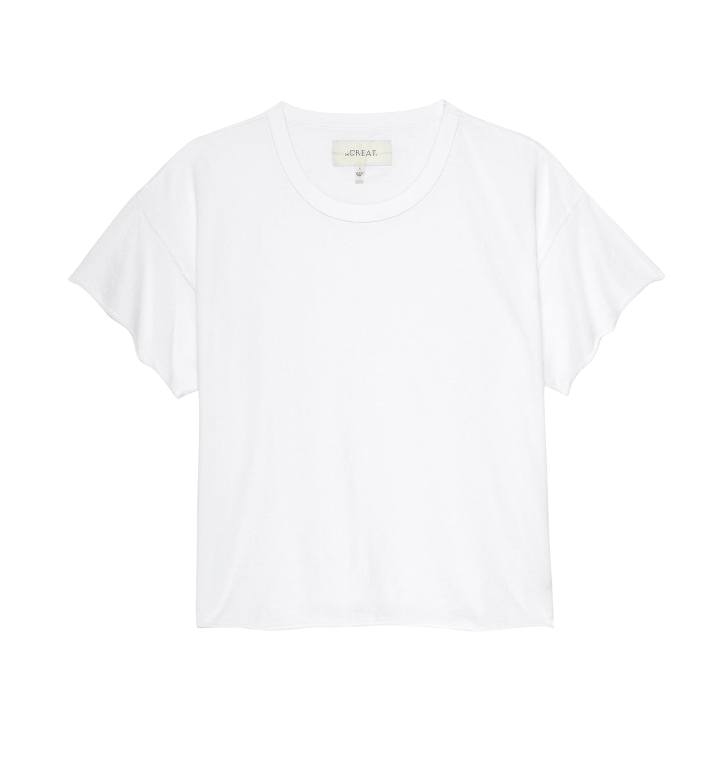 THE GREAT. Crop Tee