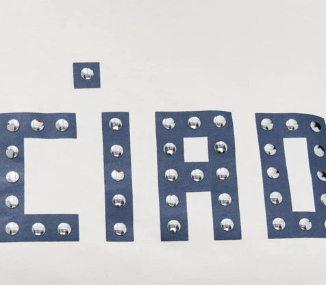 Clare V Classic Tee - Ciao with Studs