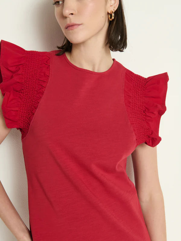 Nation Ellis Ruffle Sleeve Dress