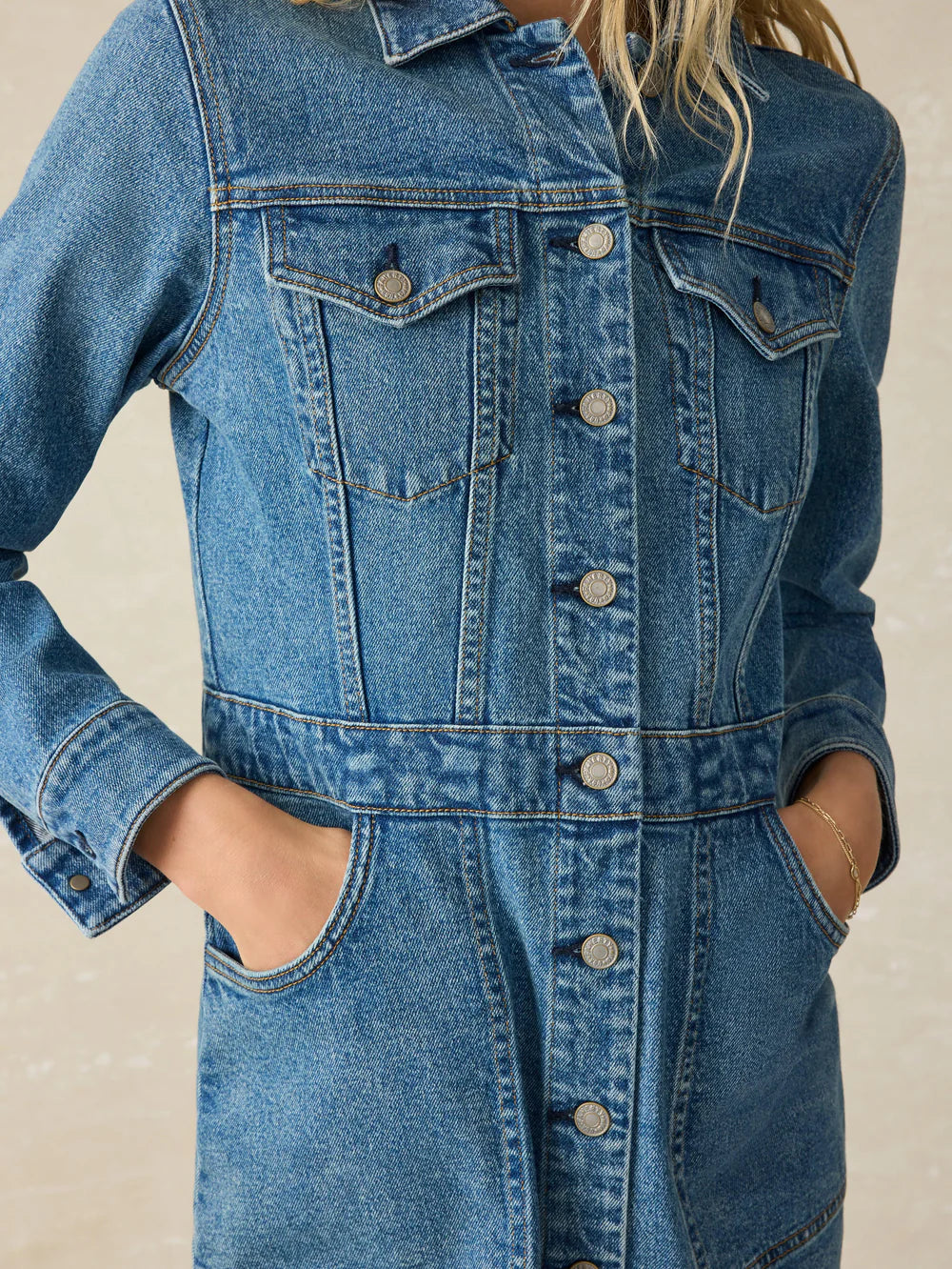 Faherty Denim Michelle Dress