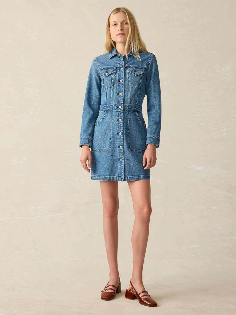 Faherty Denim Michelle Dress