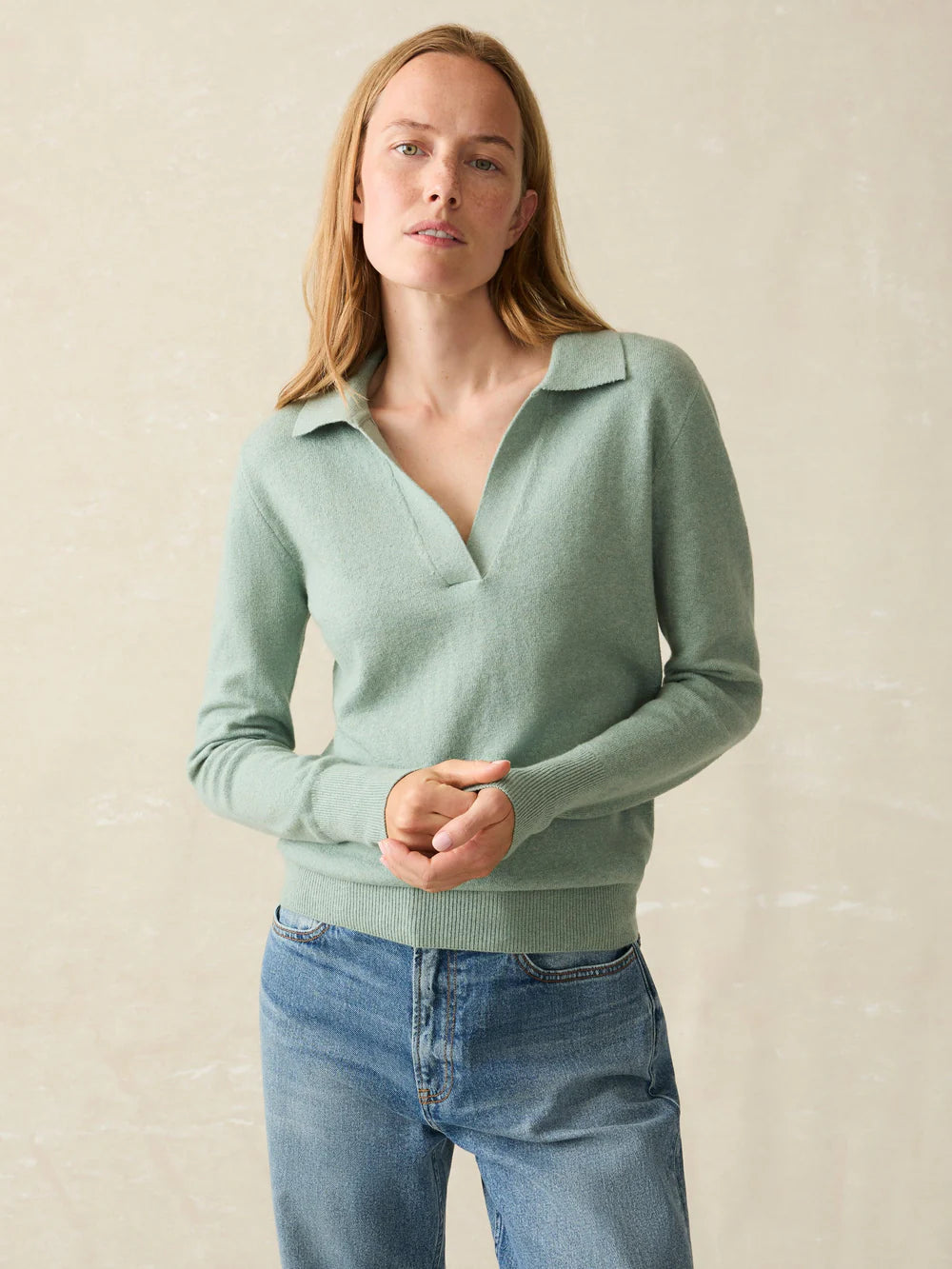 Faherty Jackson Sweater Polo