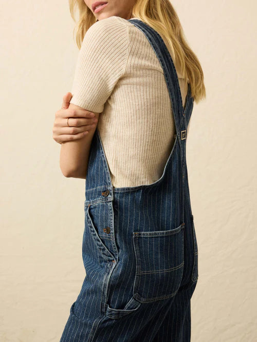 Faherty Denim Riveter Overall