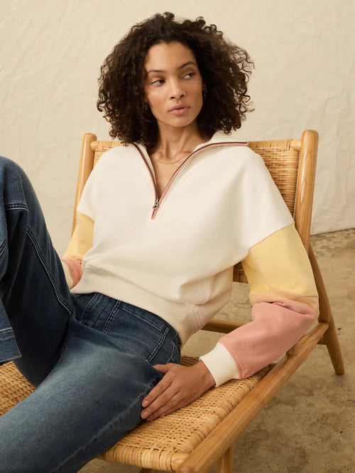 Faherty High Standard Fleece Quarter Zip