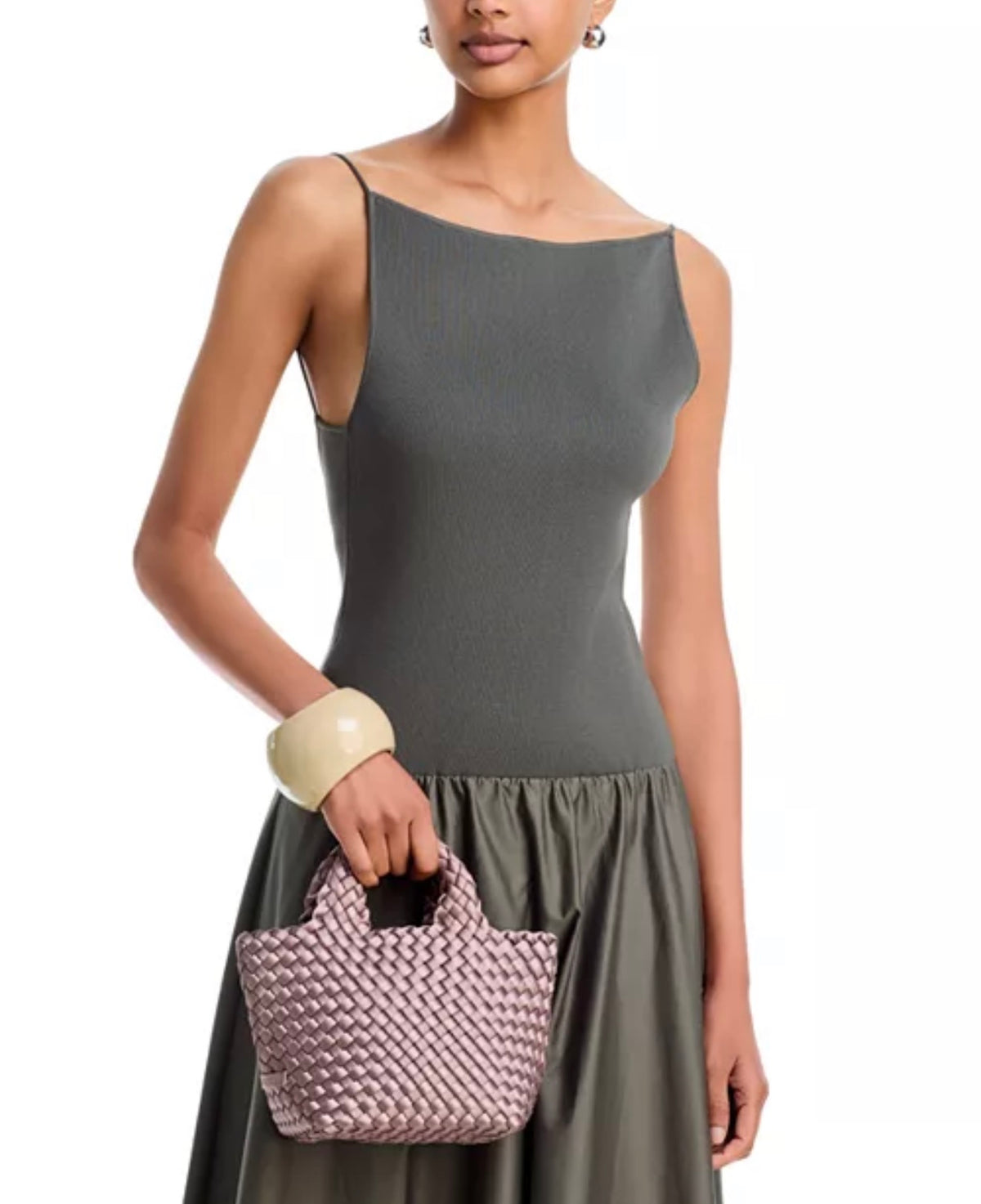 Naghedi St Barth's Petit Tote Satin