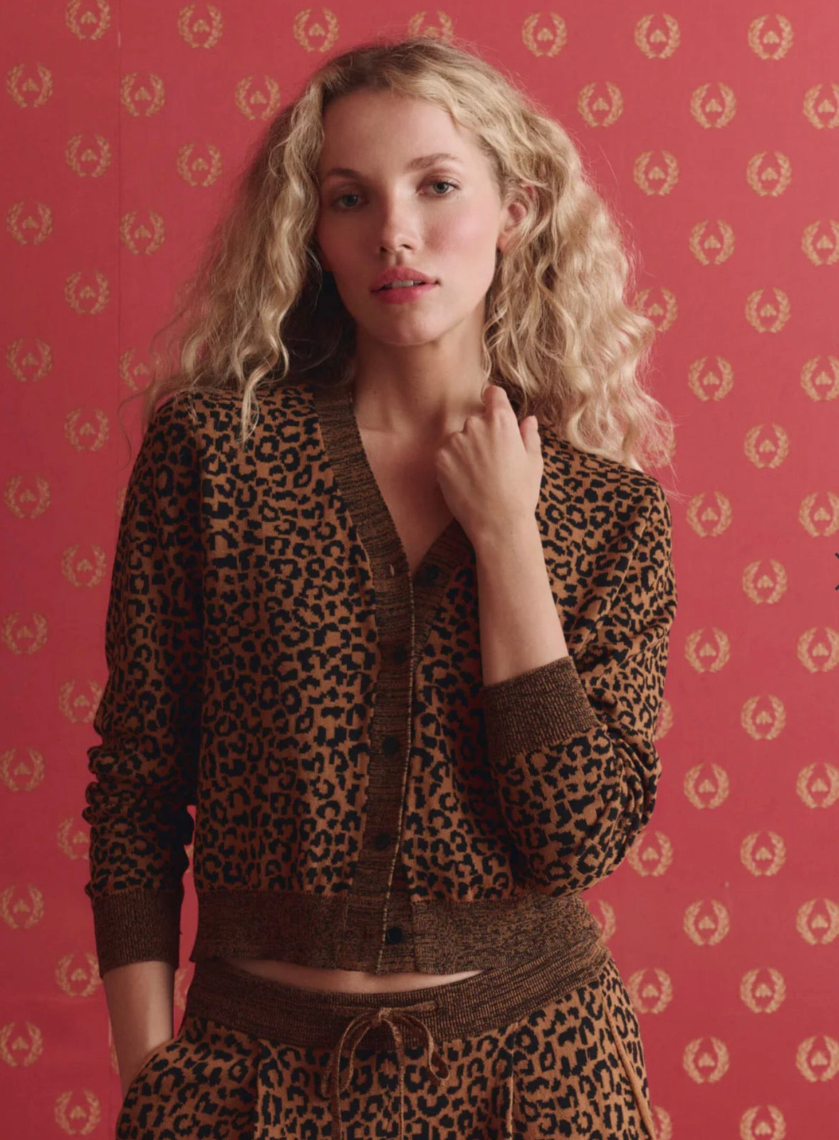 The Great. The Shrunken V Neck Cardigan