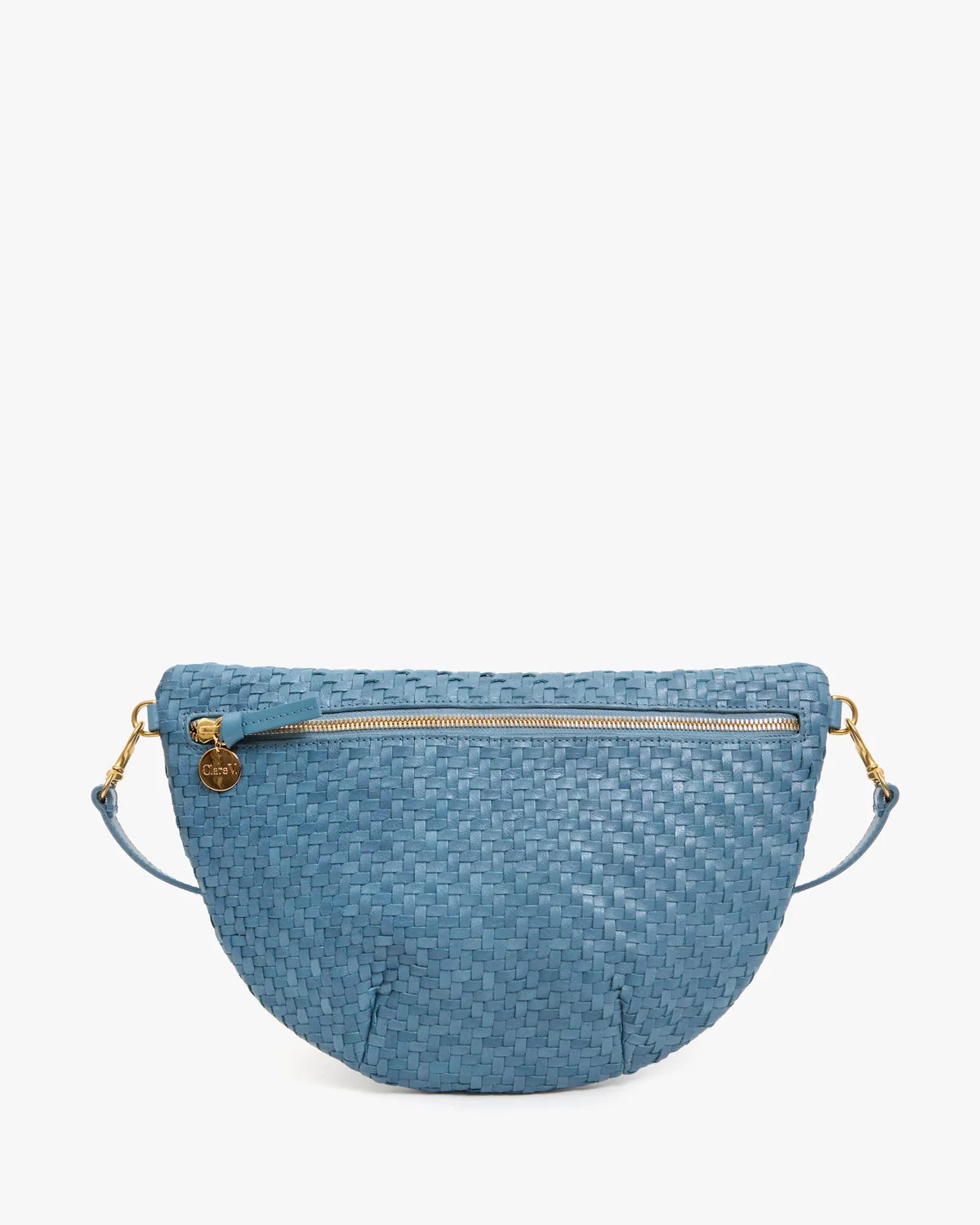 Clare V Grande Fanny, Woven Zig Zag