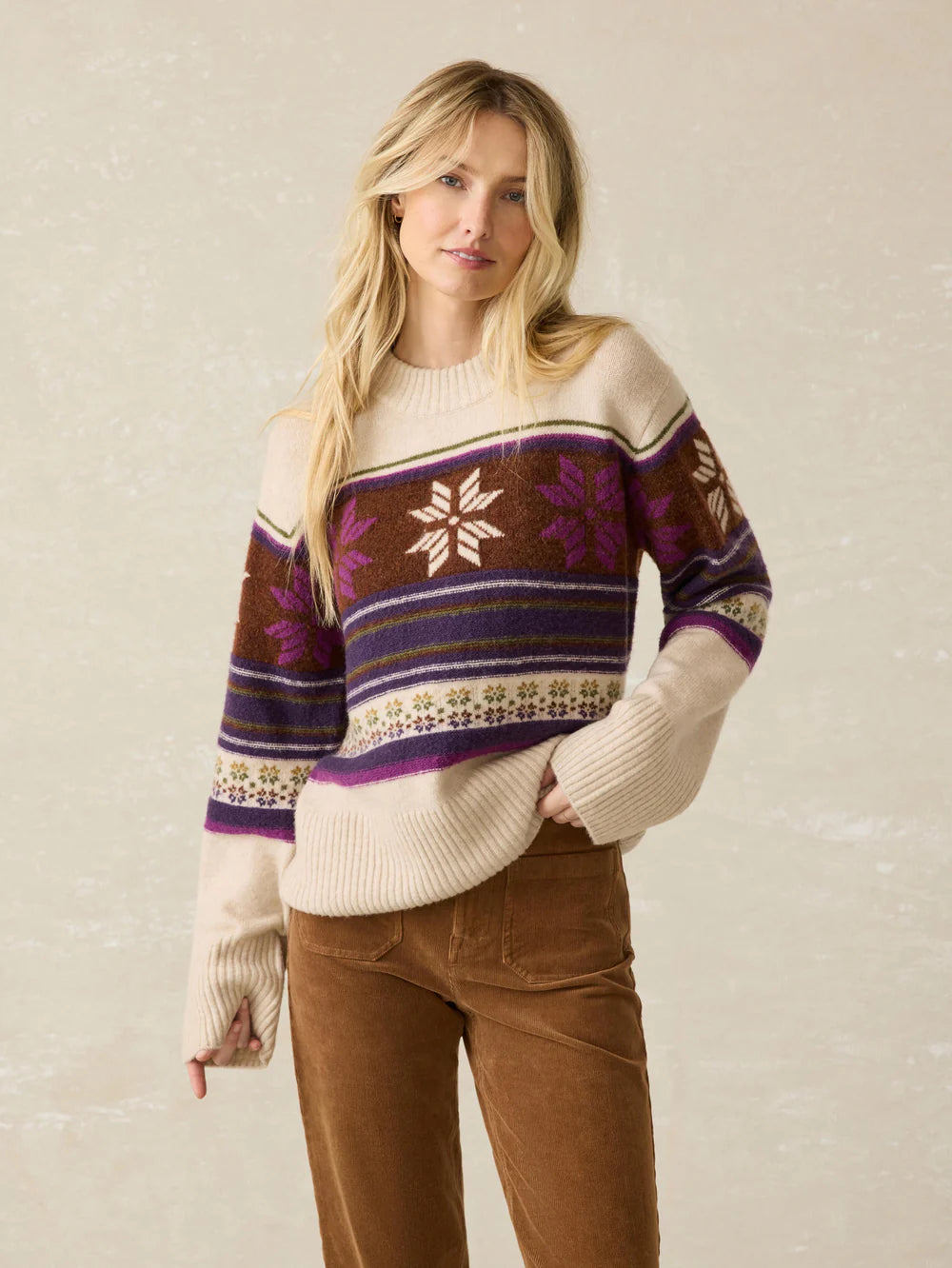 Faherty Snowdrift Sweater