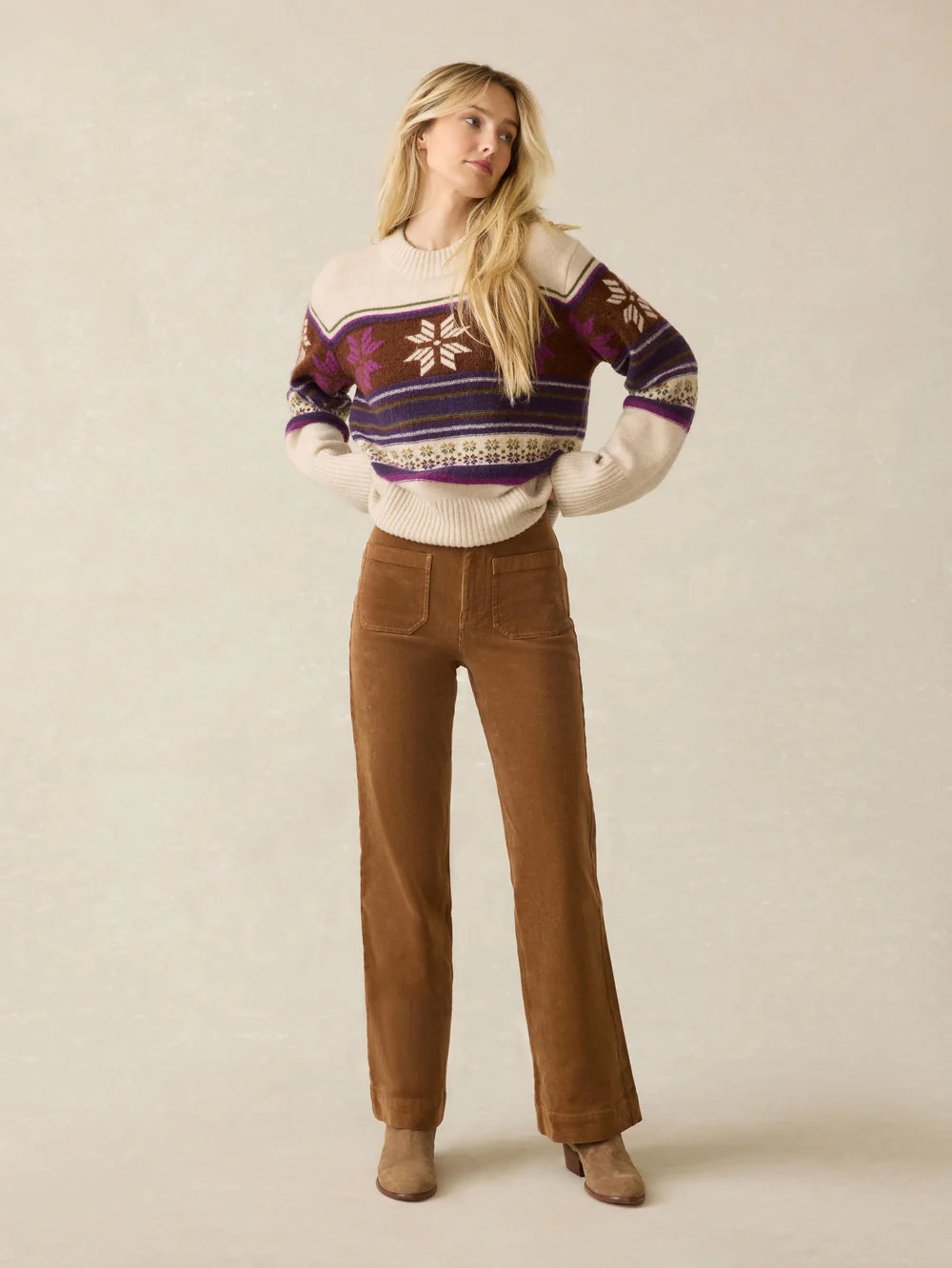 Faherty Snowdrift Sweater