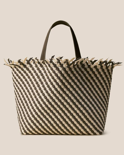 Naghedi Havana Large Tote Striped