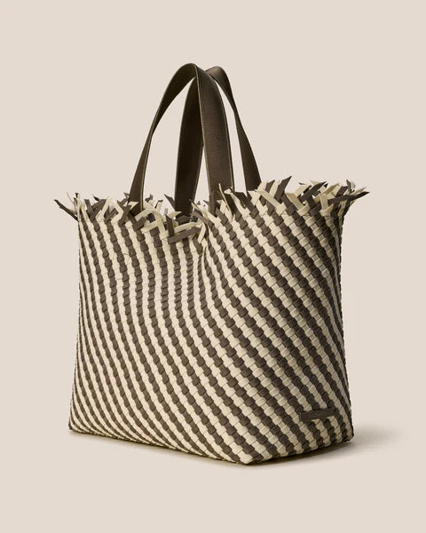 Naghedi Havana Large Tote Striped