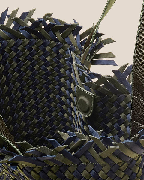 Naghedi Havana Medium Tote Basketweave