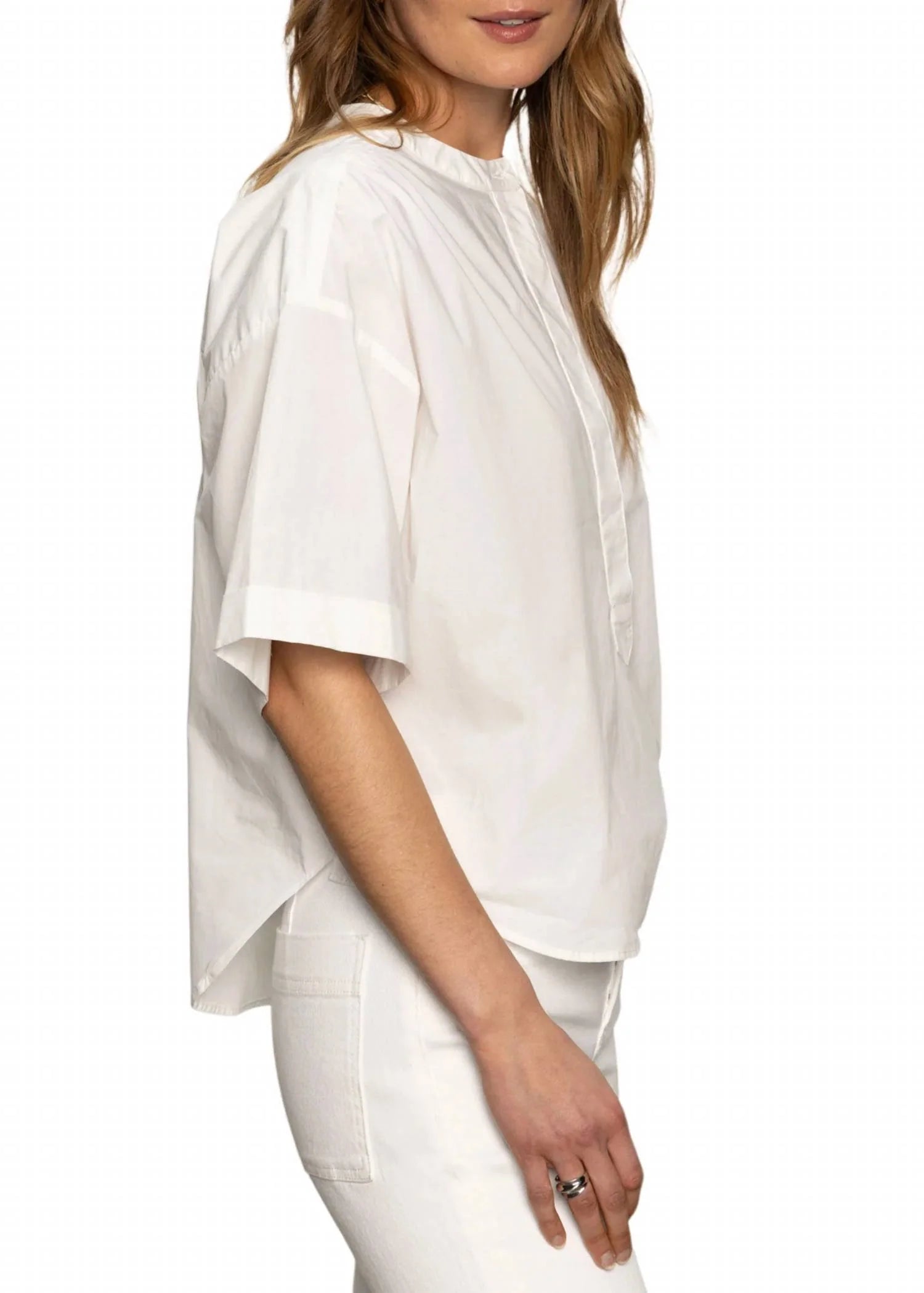 Sanctuary Relaxed Short Sleeve Popover