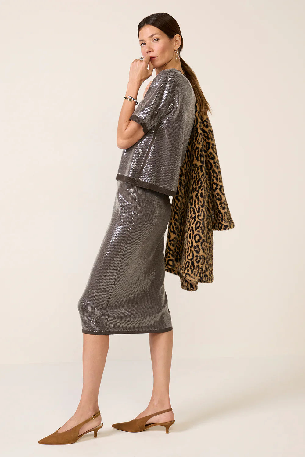 Sanctuary Sparkle Sequin Sweater