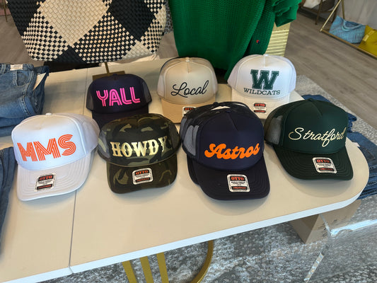 M Press Hats