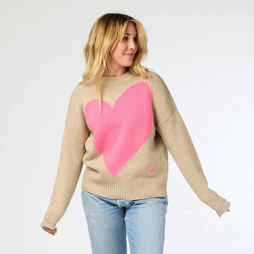 Kerri Rosenthal Benton Sweater Imperfect Heart