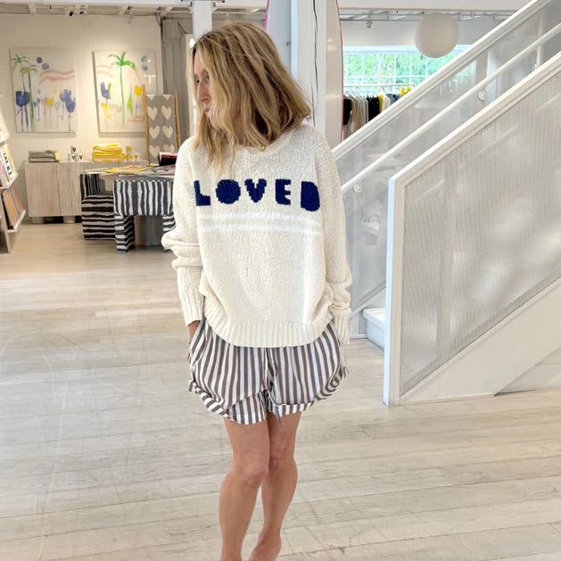 Kerri Rosenthal Weekend Stripe Short
