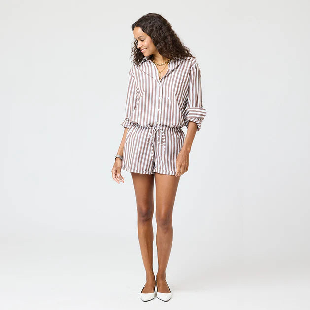 Kerri Rosenthal Weekend Stripe Short