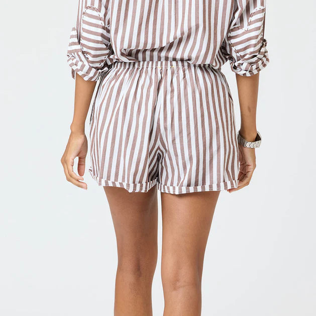 Kerri Rosenthal Weekend Stripe Short
