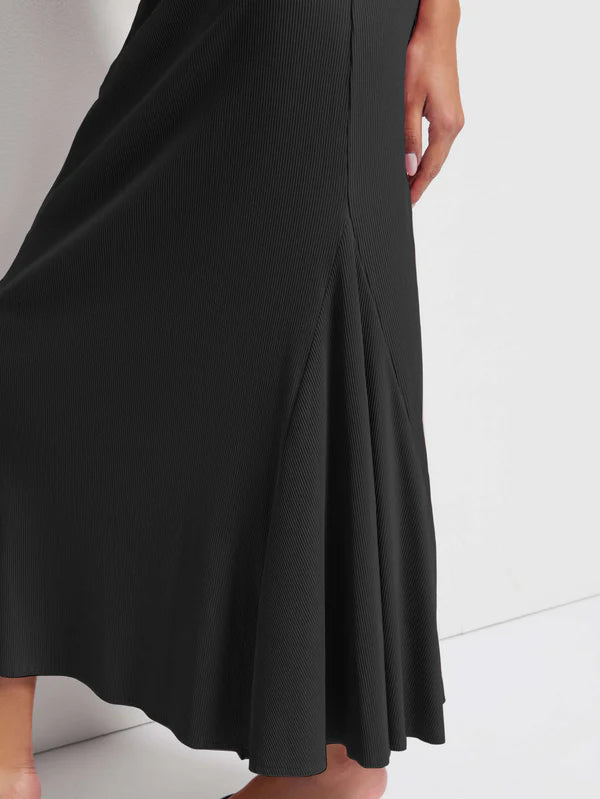 Nation LTD Melani Ribbed Long Skirt