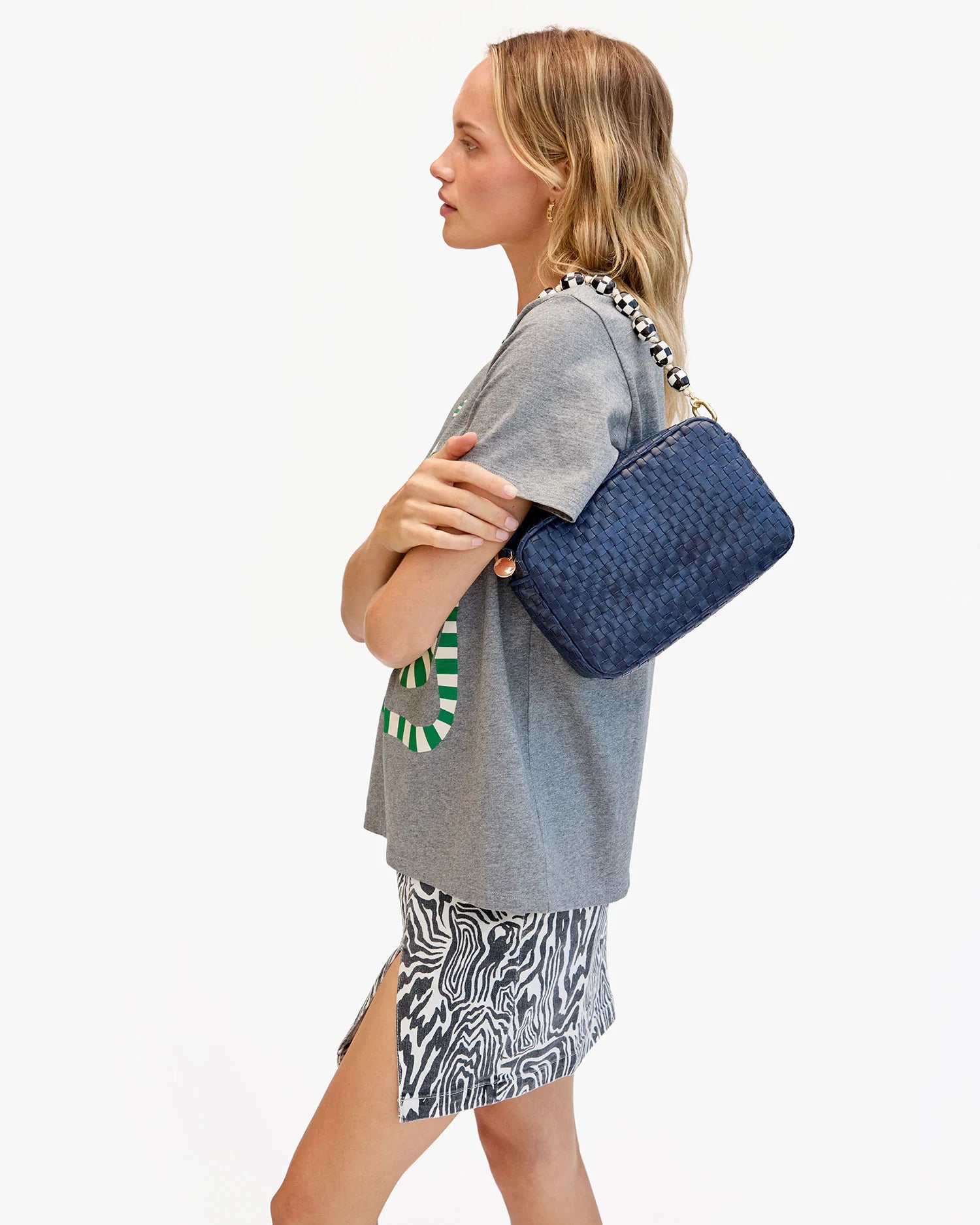 Clare V Marisol, Woven Checker