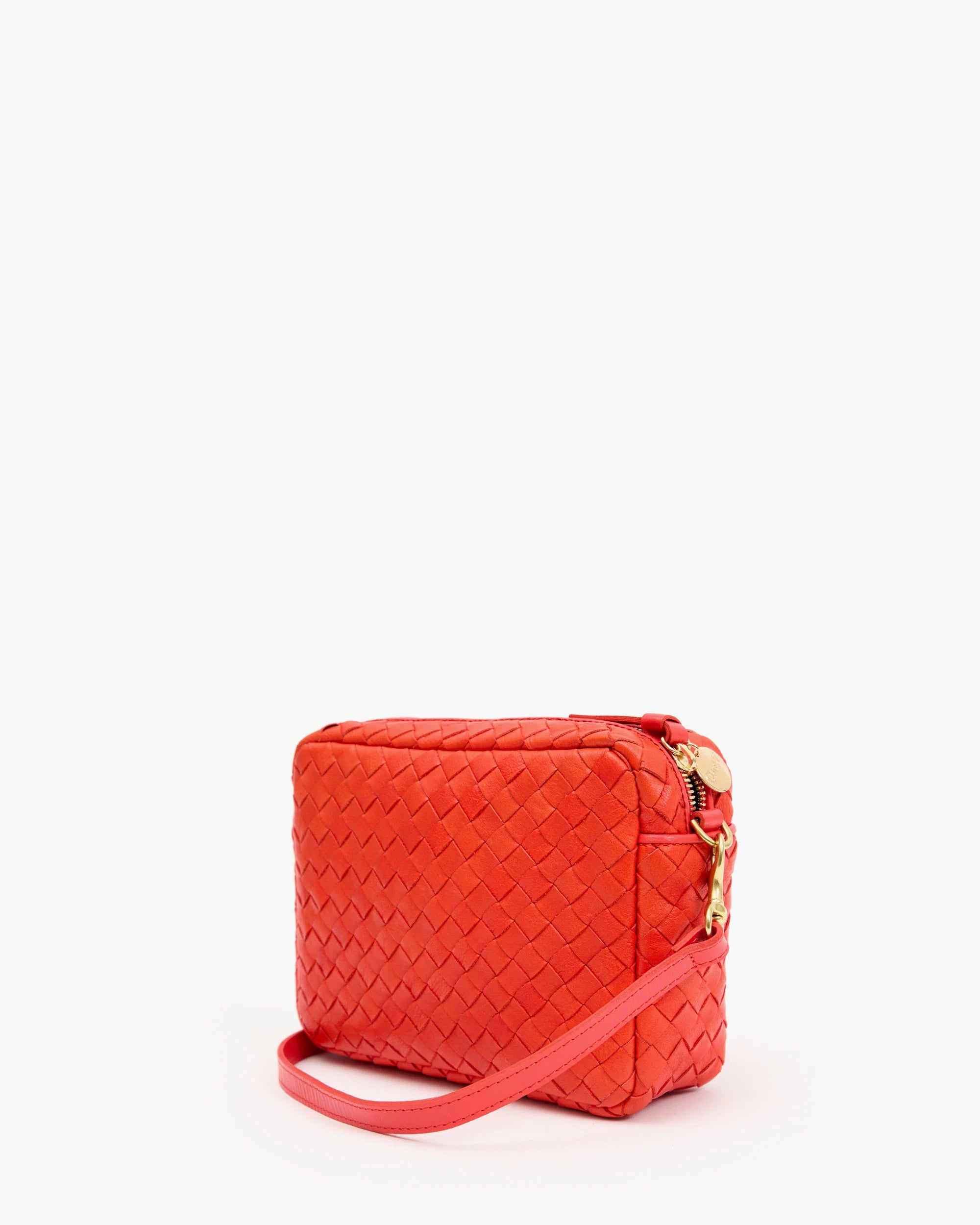 Clare V Midi Sac, Bright Poppy